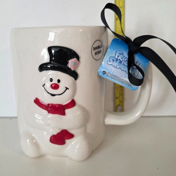 Rae Dunn Frosty The Snowman "Everyone’s Favorite Snowman" Mug - NWT - Picture 1 of 4